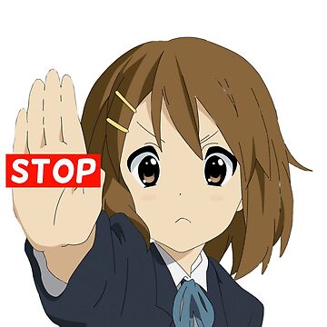 Yui Hirasawa stop K-On! | Postcard