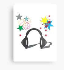 Music Metal Print