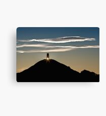 Glastonbury Tor Sunrise Canvas Print