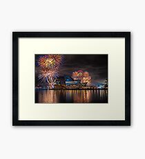 Sydney Fleet Review Framed Print