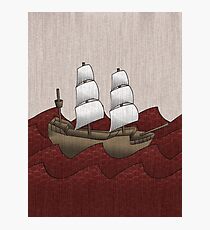 Galleon Photographic Print