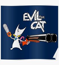 EVIL CAT Poster