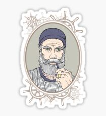 Salty Sea Dog Sticker