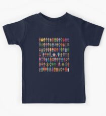 Camiseta para niños Conjunto expandido de máscaras de 8 bits
