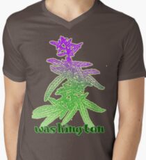 green washington. Men's V-Neck T-Shirt