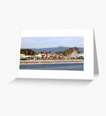 Boardwalk at Santa Cruz Greeting Card