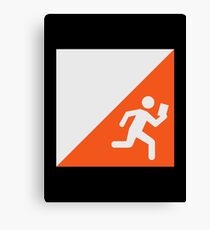 Orienteering Canvas Print