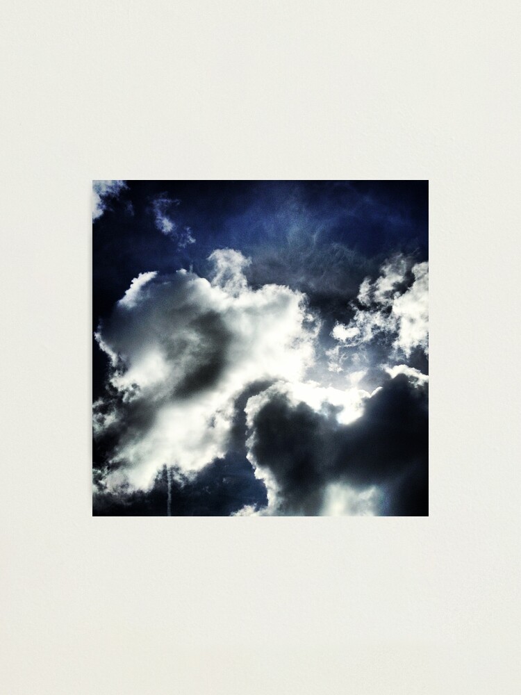 Alternate view of Clouds Photographic Print