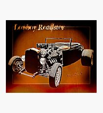 Lowboy Roadster Drawing Ur Wall's Desire Photographic Print