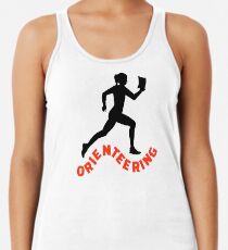 Orientierungslauf Racerback Tank Top
