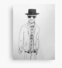 Walter White Metal Print