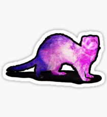 Pegatina Space Ferret
