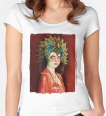 Kim Cattrall in Big Trouble In Little China Women's Fitted Scoop T-Shirt