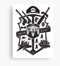 House of 64 Crest Canvas Print