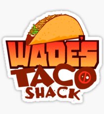 Wade's Taco Shack Sticker