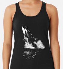 Camiseta de tirantes para mujer Saltando Orca