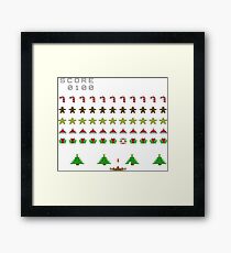 Christmas Invasion Framed Print