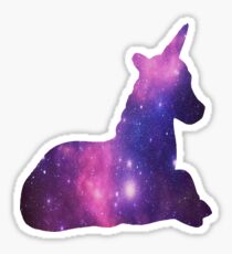 Galaxy Unicorn Sticker