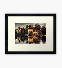 Carew Tidal Mill Framed Print