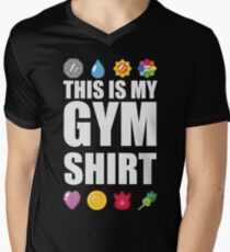 Kanto Gym Shirt Men's V-Neck T-Shirt