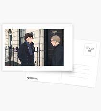 The Address is 221B Baker Street Postcards