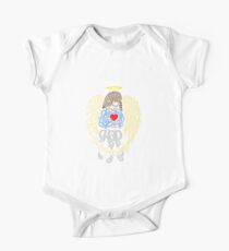 Angel Typography One Piece - Short Sleeve