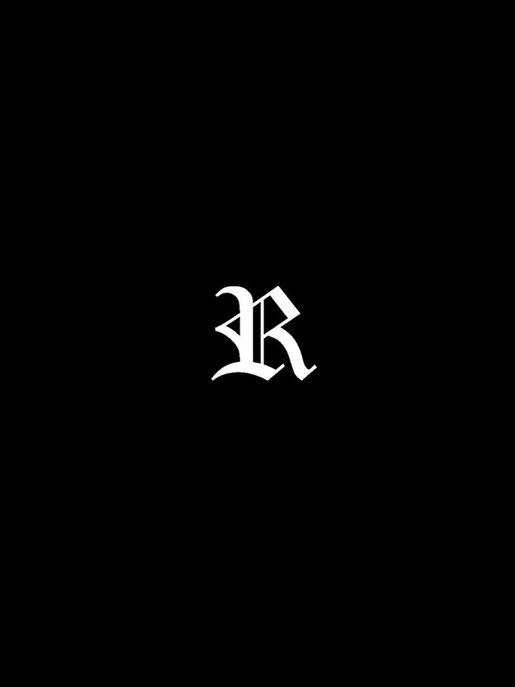 ""R" Old English Letter" iPhone Case & Cover by ...