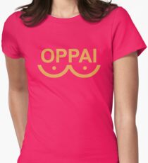 Saitama Oppai Women's Fitted T-Shirt