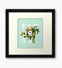 Flourish #redbubble #home #designer #tech #lifestyle #fashion #style Framed Print