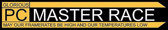 "PC Master Race Logo " Posters by AleksO Redbubble