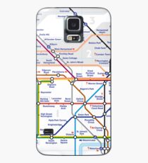 Tube Map Case/Skin for Samsung Galaxy