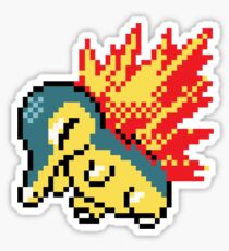Pokemon - Cyndaquil Sprite Sticker