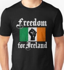 Freedom for Ireland (Vintage Distressed Design) Unisex T-Shirt