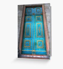 High door Greeting Card
