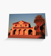 Sunset lights Greeting Card