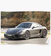 Porsche Cayman S — Great Ocean Road — 2013 Poster