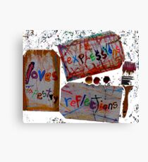 art heals Canvas Print