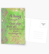 A Hug is a Perfect Gift Postcards