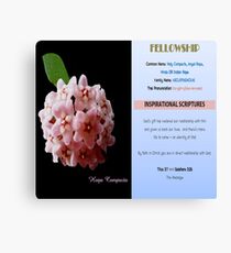 FELLOWSHIP Canvas Print