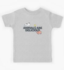 Animals Are Delicious Kids Tee