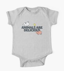 Animals Are Delicious One Piece - Short Sleeve