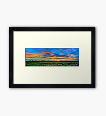 Superheroes. Framed Print
