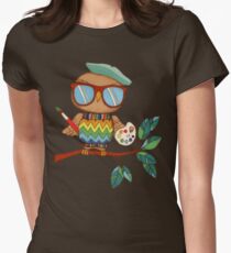 Little Wise Artist Women's Fitted T-Shirt