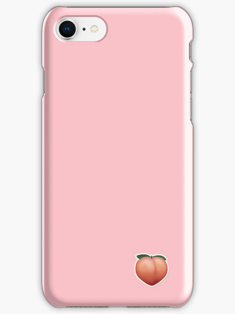 "Peach emoji" iPhone Cases & Skins by Jaammss Redbubble