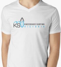 KSV Light T Horizontal Logo Men's V-Neck T-Shirt