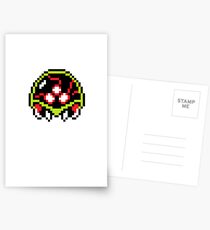Metroid 8bit Postcards