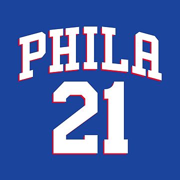 Large Philadelphia 76ers Joel Embiid Nike Jersey
