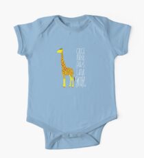 Art Giraffe- Ceci n'est pas une girafe One Piece - Short Sleeve