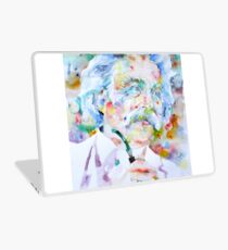 MARK TWAIN - watercolor portrait Laptop Skin