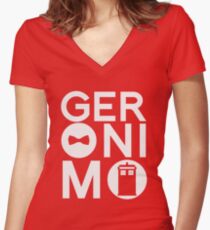 GERONIMO Fitted V-Neck T-Shirt